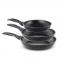 Set de 3 poêles en aluminium forgé anti adhésif EMMA2 Durand Dupont