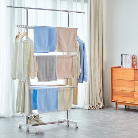 Etendoir 25 mètres d'étendage en acier inoxydable EX100 Garnier