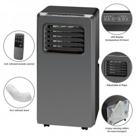 Climatiseur mobile et compact avec poignée FRESH8 Clatronic