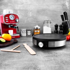 Crêpière électrique fonte d'aluminium anti adhésif MAXICREPE_NX Kitchencook