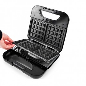 Sandwich maker 3en1 avec plaques anti adhésives MISTER K de Kitchencook