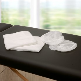 Table de massage pliante avec accessoires et housse TDM102 noir Yoghi