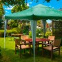 Tonnelle de jardin pliable 9m² en acier Harper
