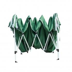 Tonnelle de jardin pliable 9m² en acier Harper