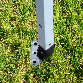 Tonnelle de jardin pliable 9m² en acier Harper