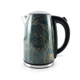 Bouilloire inox 1.7L avec filtre anti calcaire lavable TROPIC Kitchencook