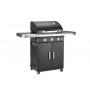 Barbecue à gaz en acier inoxydable avec grille de cuission REXON PTS3 de la marque Landmann