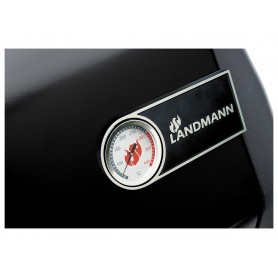 Barbecue à gaz en acier inoxydable avec grille de cuission REXON PTS3 de la marque Landmann