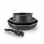 Batterie de cuisine TFI 4pcs avec poignée amovible FLEX4 de la marque Kitchencook