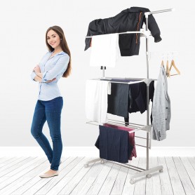 Etendoir 25 mètres d'étendage en acier inoxydable ET100 Garnier - Reconditionné