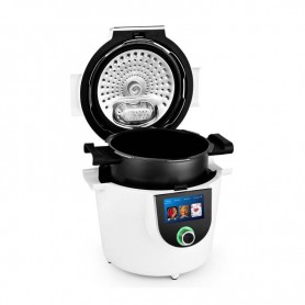 Autocuiseur intelligent connecté avec recettes LEO blanc Kitchencook - Reconditionné