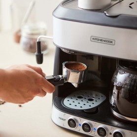 Machine à café combinée 3en1 expresso, filtre & latte SAO PAULO Kitchencook - Reconditionné