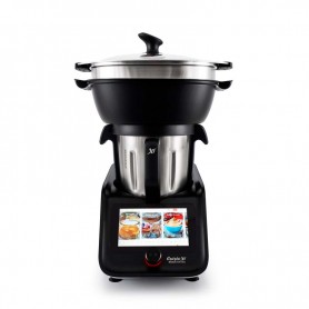 Robot cuiseur connecté 1200 recettes CUISIOXTCONNECT noir Kitchencook - Reconditionné