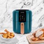 Friteuse sans huile 3L - 8 programmes AIRMED vert Kitchencook - Reconditionné