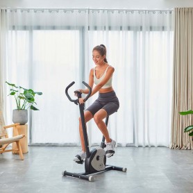 Vélo d'appartement avec écran LCD Be Bike V2 Fit For Life - Reconditionné