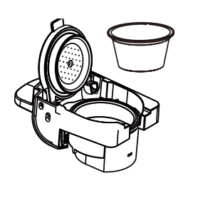 Dosettes pour café en poudre compatible avec la machine à café MULTI de Kitchencook