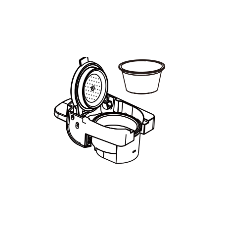 Dosettes pour café en poudre compatible avec la machine à café MULTI de Kitchencook