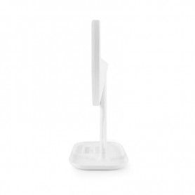 Miroir de table blanc avec LED et porte-bijoux recharcheable MIZO de Yoghi