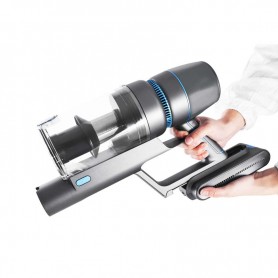 Aspirateur Balai Sans Fil Digital bleu et gris 450w F45 de la marque Vortex