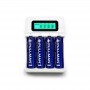 Pack avec Chargeur et Piles Rechargeables POWERSET AA de Pullman