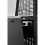 Chauffage extérieur gaz FAVEX - Pyramide - Noir - 13 kW - Housse de protection