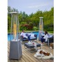 Chauffage extérieur gaz FAVEX - Pyramide - Silver- 13 kW - Housse de protection