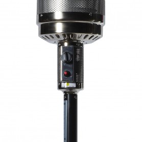 Parasol chauffant gaz FAVEX Gris de 13 kW avec Housse PATIO de Favex