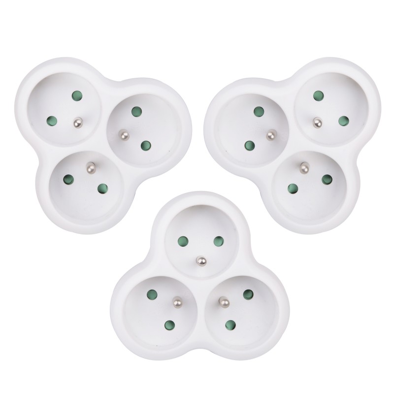 lot de 3 Triplites Façade blanche FZB01_03C_X3 de la marque Pullman