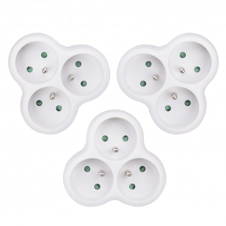 lot de 3 Triplites Façade blanche FZB01_03C_X3 de la marque Pullman