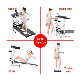 Tapis de course multifonctions et pliable noir 1555 de la marque Jocca