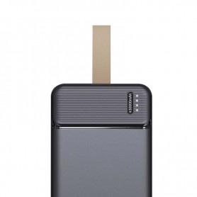 Batterie externe noire de 30000 mAh POWERHUB30 BLACK de Vortex