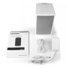 Enceinte de streaming bluetooth blanche MR50 WHITE de Blaupunkt