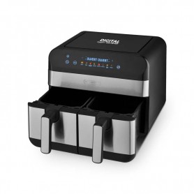 Friteuse Sans Huile Avec Deux Cuves  – 8 programmesAIRFLOW 9 de KITCHENCOOK
