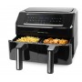 Friteuse Sans Huile de 7,2L avec Double bacs de Emerio