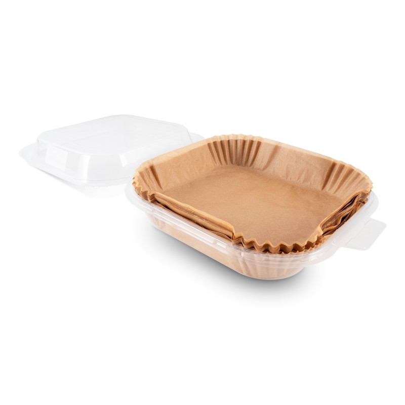 Moules jetables papier cuisson antiadhésif pour Air Fryer 120 pcs Kitchencook