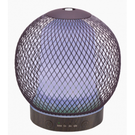 DIFFUSEUR D'HUILES ESSENTIELLES MALAGA BOIS FONCÉ NATUR'SUN AROMS