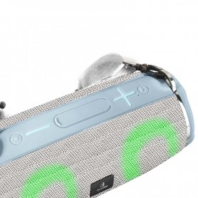 ENCEINTE PORTABLE LED 10W DBE30 GREY DYNABASS