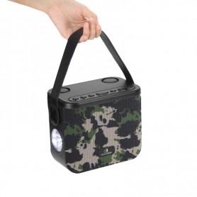 ENCEINTE PORTABLE KARAOKÉ 2 MICROS DBE50 ARMY DYNABASS
