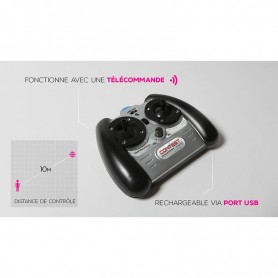 DRONE EN SPHÈRE ULTRA RÉSISTANT MODÈLE UFO DYNABASS