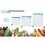 Lot 10 sacs sous vide pour machine Slim&Seal SEAL10 Conservair