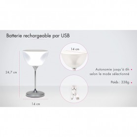 Enceinte bluetooth Lampe d'ambiance ILAMPY Dynabass