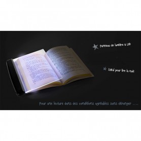 LAMPE DE LECTURE LED FORMAT LIVRE DE POCHE IREADD DYNABASS
