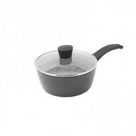 Casserole aluminium Forgé anti adhésif 18cm GRANIT IN Kitchencook