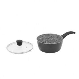 Casserole aluminium Forgé anti adhésif 18cm GRANIT IN Kitchencook