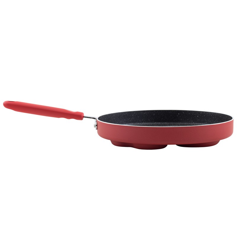 POÊLE 26CM MULTIFORMES CŒURS ET ROND MODÈLE PCCH26TFSI KITCHENCOOK