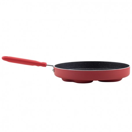 POÊLE 26CM MULTIFORMES CŒURS ET ROND MODÈLE PCCH26TFSI KITCHENCOOK