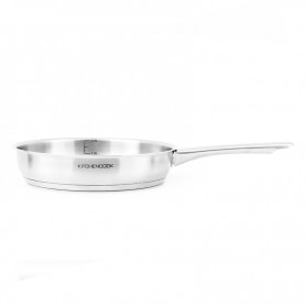 POÊLE INOX 24CM MODÈLE INITIAL P24TFI KITCHENCOOK