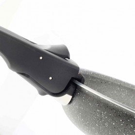 POIGNÉE NOIRE AMOVIBLE POIGNEE_FLEX_BLK COMPATIBLE KITCHENCOOK