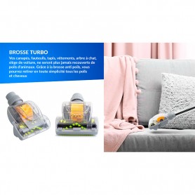 SET DE 2 BROSSES UNIVERSELLES PET MODELE BP2 DE HARPER