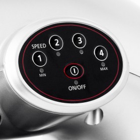 Robot pétrin avec bol inox 5 L AK80 Kitchencook Gris